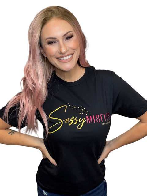 SASSY T-SHIRT BLACK