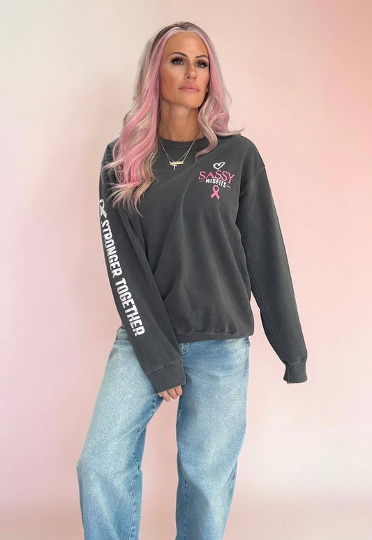 SASSY BC AWARENESS SWEATSHIRT
