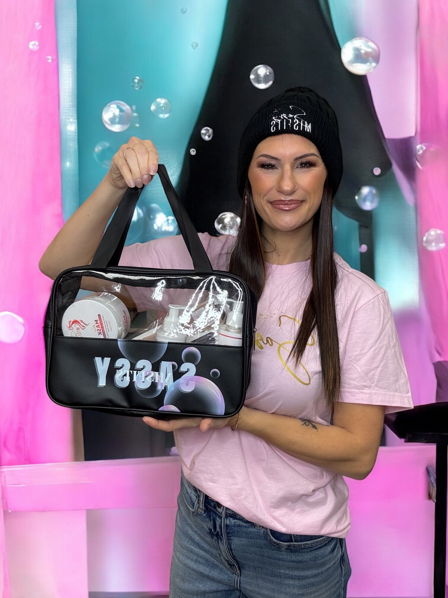 SASSY STARTER KIT (Black Beanie)