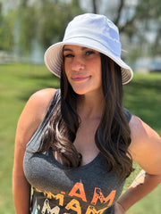 BUCKET HAT (Dark Brunette)