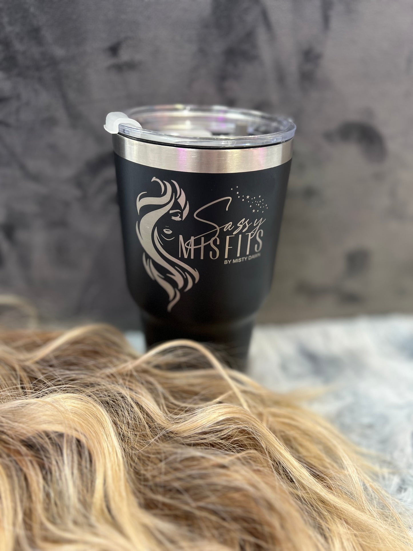 32oz STAINLESS STEEL SASSY TUMBLER